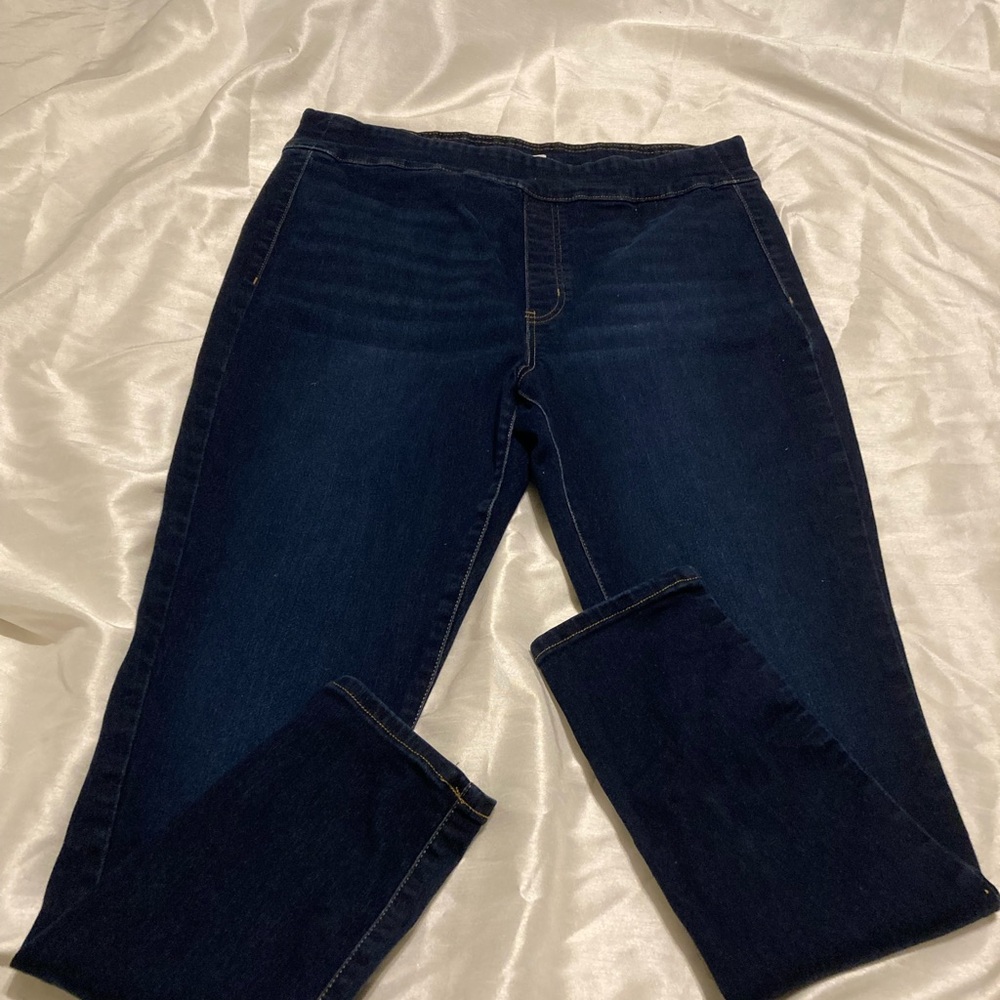 So high rise pull-on jeggings sz XL